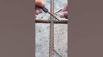 Iron frame iron wire fastening process