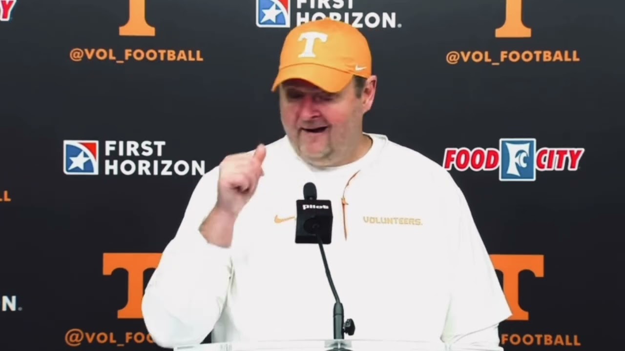 Josh Heupel | Post Vanderbilt Press Conference | Tennessee Football 