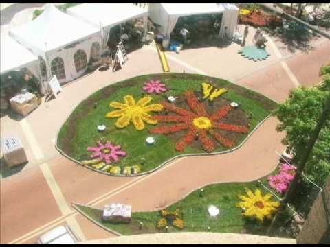 Building the Singing Garden in Landmark Plaza