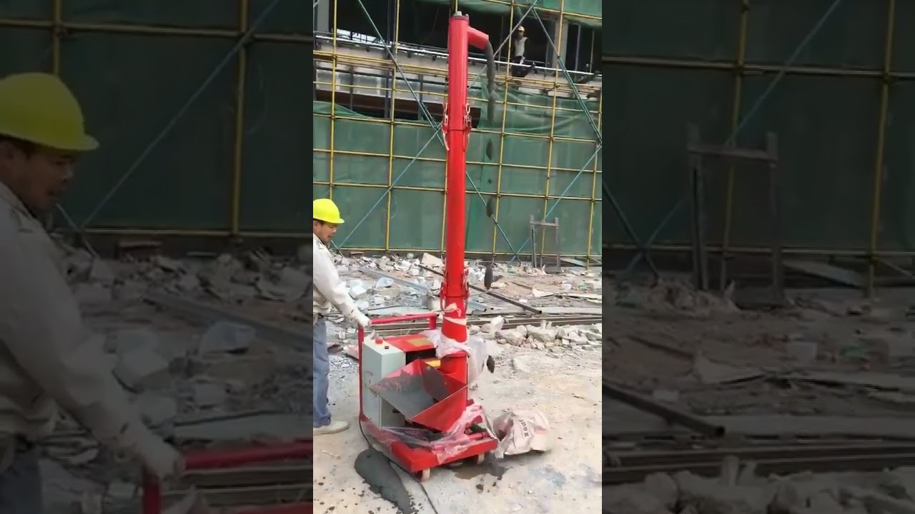 Working video of vertical screw pump