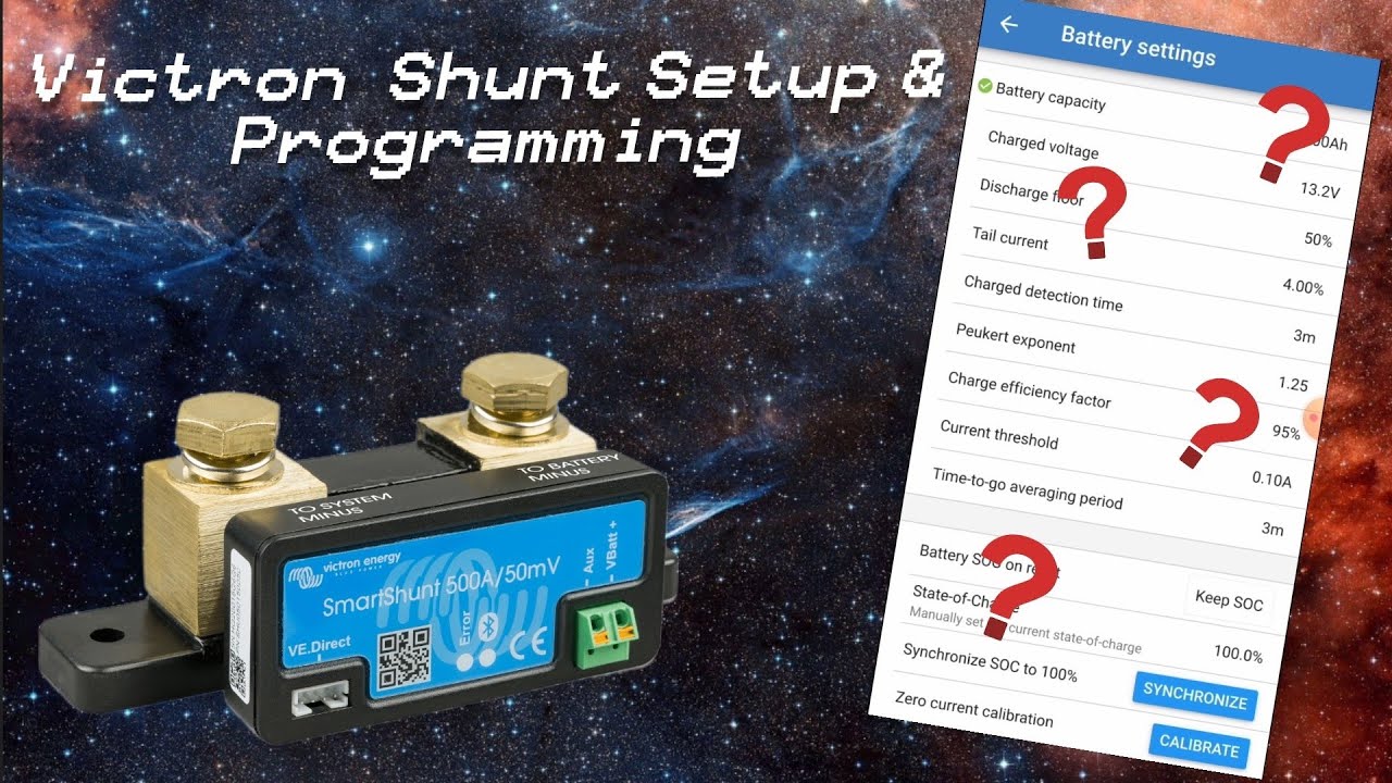 Victron Smartshunt Settings Explained In Detail — Offgrid Power