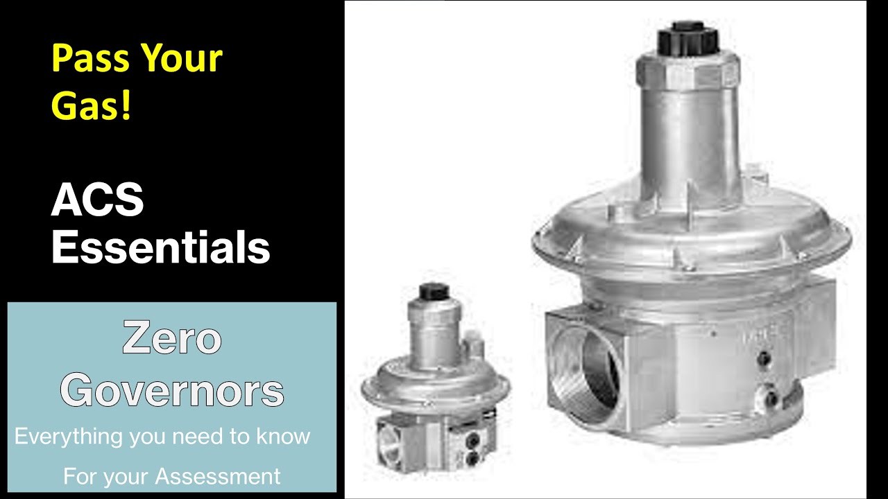 ACS Essentials How a Zero Governor Works YouTube
