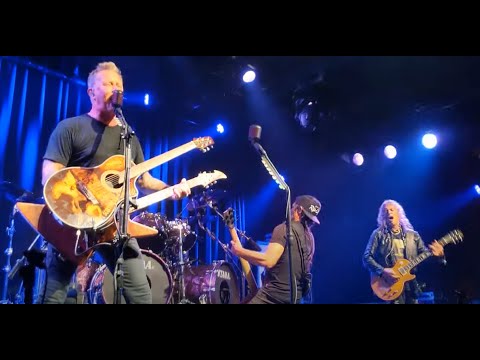 Metallica play surprise show at The Independent in San Francisco Sept 16th video on line!