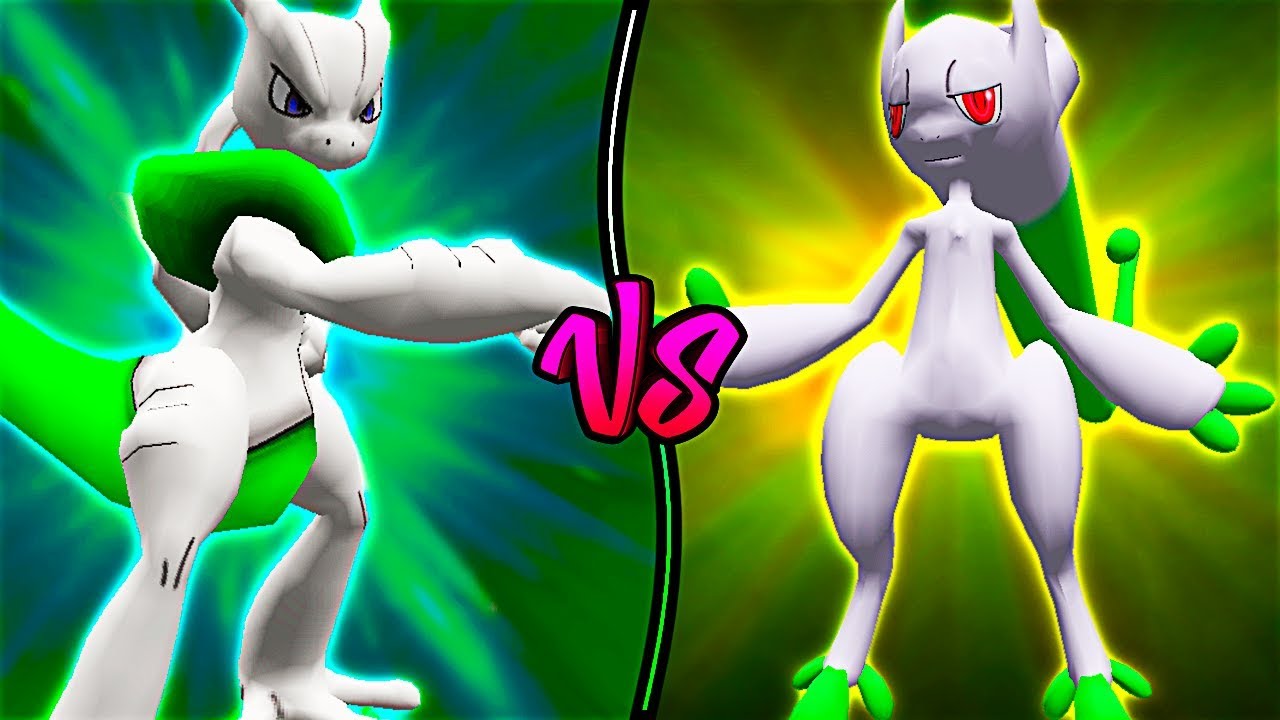 MEGA MEWTWO X SHINY VS MEGA MEWTWO Y SHINY - Ponte Pokemon - YouTube.