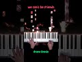 Ariana Grande - we can’t be friends (wait for your love) Piano Cover #PianellaPianoShorts