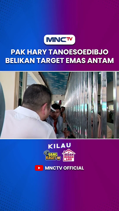 Download lagu EMAS ANTAM! Dari Pak Hary Tanoesoedibjo Buat Pak Sarkani #NgeShortsBareng #MedanKali #shorts