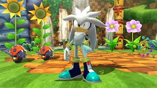 Playable Silver in Sonic Generations