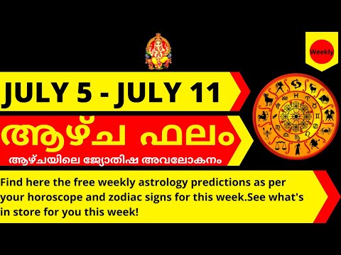 Horoscope Weekly ð¥ð¥|ആഴ്ച ഫലം | Astrology Malayalam | Jyothisham ...