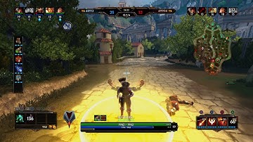 SMITE: Hou Yi (Gameplay) Grim Eclipse Skin