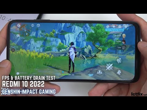 Xiaomi Redmi 10 2022 Genshin Impact Gaming test