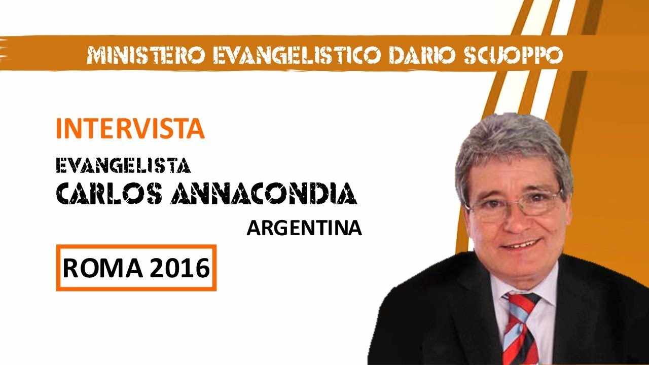 Intervista all'evangelista Carlos Annacondia 