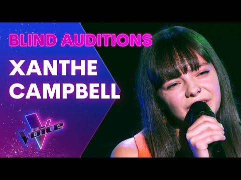 Xanthe Campbell Sings Billie Eilish | The Blind Auditions | The Voice Australia