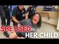 Entitled Mom Uses Children to Avoid Arrest on Bodycam
