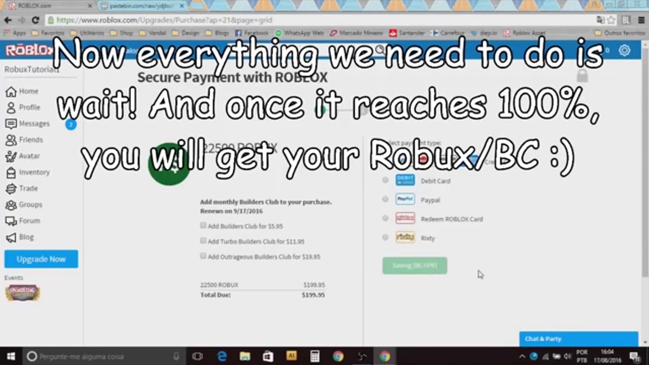 Roblox How To Get Free 22 500 Robux And Free Bc Or Obc Youtube - how much is 22500 robux
