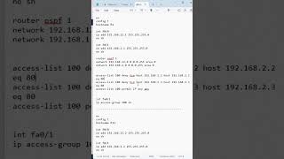 3.Router R2 configuration for OSPF.