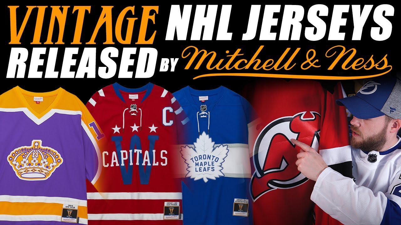 Retro NHL Jerseys, Vintage Hockey Jerseys
