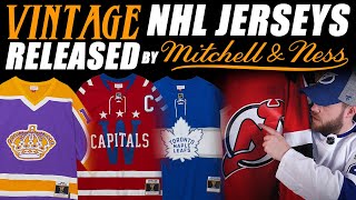 Vintage NHL Jerseys Released by Mitchell & Ness