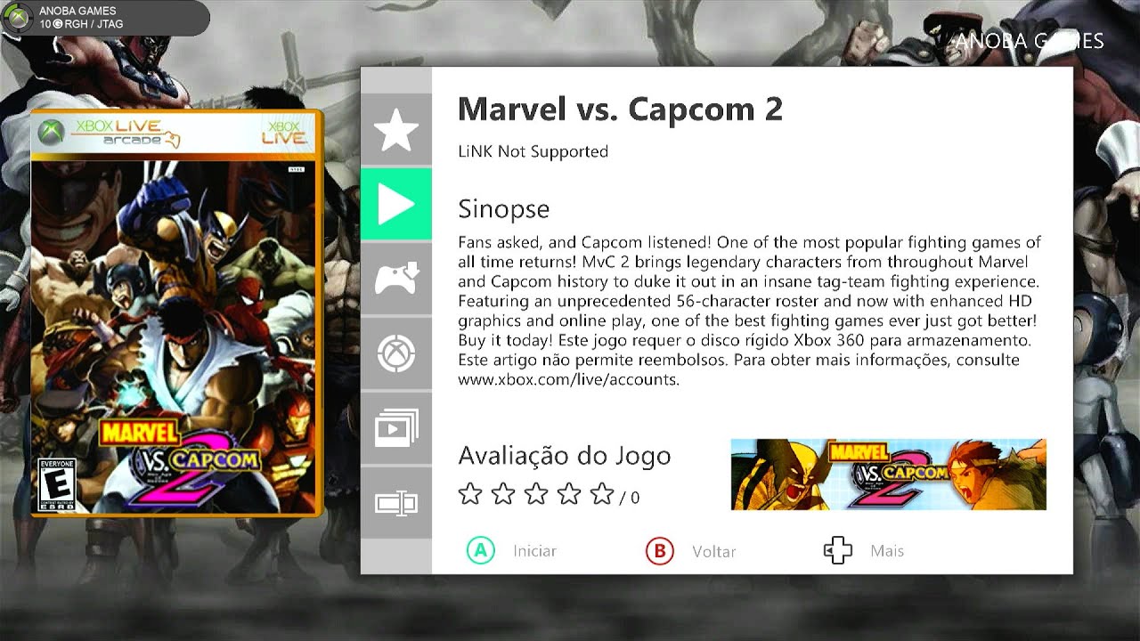 Marvel Vs Capcom 2 New Age Of Heroes Xbox www.youtube.com
