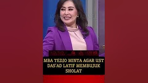 Sholat Adalah Tiang Agama, Ust Das