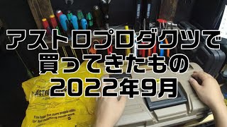 アストロプロダクツで買ってきたもの2022年9月