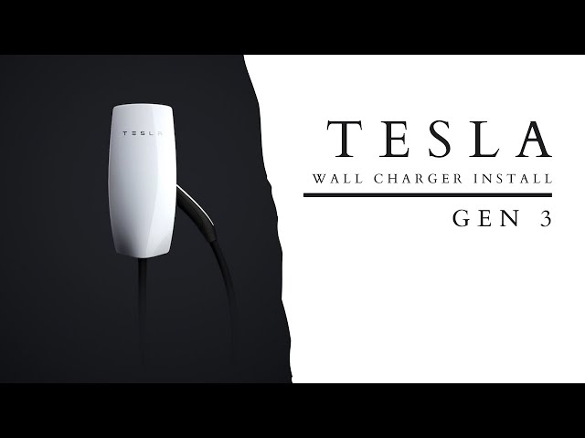 How to Install Tesla Wall Connector Gen 3 - Step By Step Guide