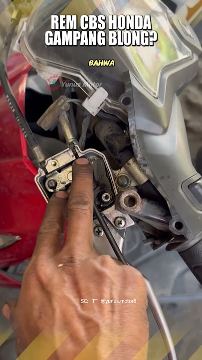 Rem CBS motor honda beat vario PCX mudah blong #ts-oto #shorts #honda #trending