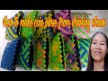 How to make Coin purse from drinking straws