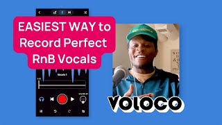 How to Record Perfect RnB Vocals in Voloco // Voloco Best Settings // Voloco RnB Best Effects screenshot 2