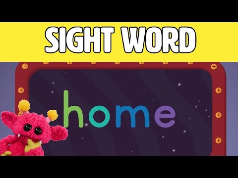 HOME - Let's Learn the Sight Word HOME with Hubble the Alien! | Nimalz Kidz! Songs and Fun!