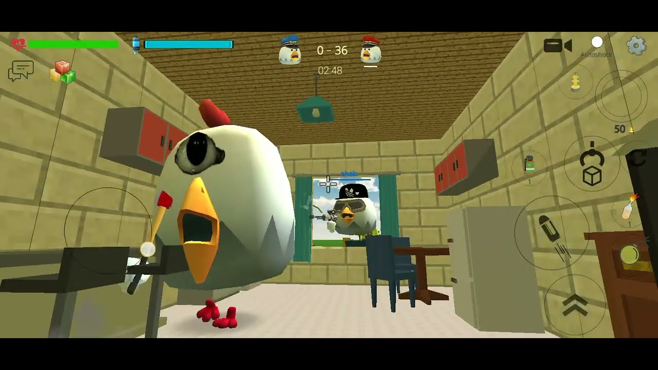 New update Chicken gun 5.0.0 #chickengun 