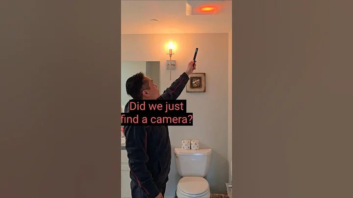 Did we find a camera in our AirBnB bathroom!?!? || you wouldn't believe it, so I filmed it.