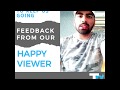 Feedback From Our Happy Viewer  ||Shubham