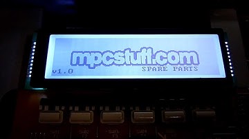 MPCStuff LCD for MPC 2000 and MPC 2000XL