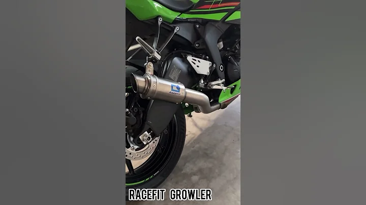 Which RACEFIT Exhaust Model Sounds Better on KAWASAKI NINJA ZX-6R 2024: GROWLER or GROWLER X❓🤔