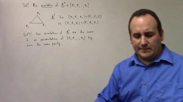 Algebraic Topology: L9, Singular Homology, 9-27-16, part 1