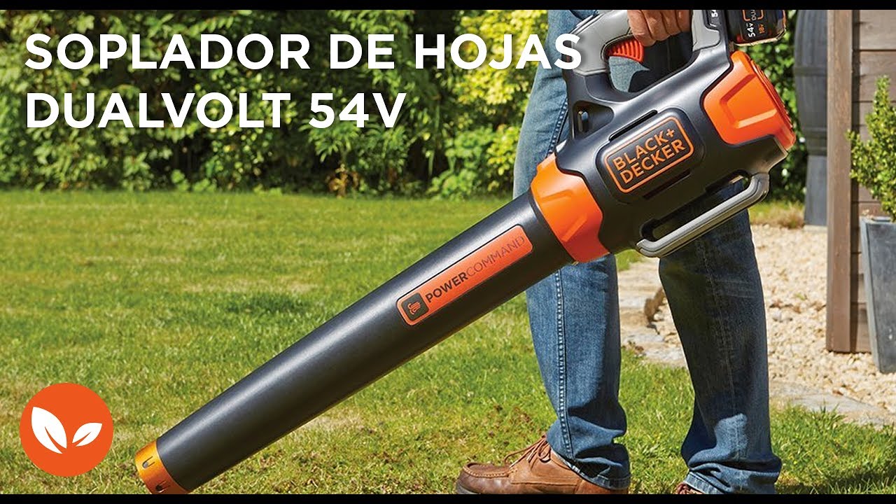 Soplador de hojas con batería de litio DUALVOLT™ 54V I BLACK+DECKER™ 