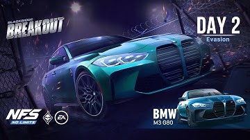 Need For Speed: No Limits | 2021 BMW M3 G80 (Blackridge Breakout - Day 2 | Evasion)