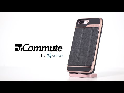 The Best iPhone Wallet Case, Vena vCommute Multi-Purpose Case - Protection, Card Holder and Stand