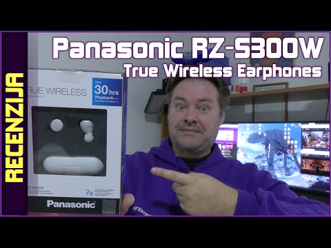 Panasonic RZ S300W recenzija - TWS Bluetooth bežične slušalice vrhunskog zvuka (30.09.2020)