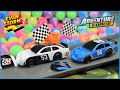 Adventure Force Lets Play at Home Crash Racers Race Track Set