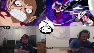 Gear 4th Luffy vs katakuri reaction mashup - one piece