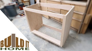 Building The Bathroom Vanity Cabinet - Part 1
