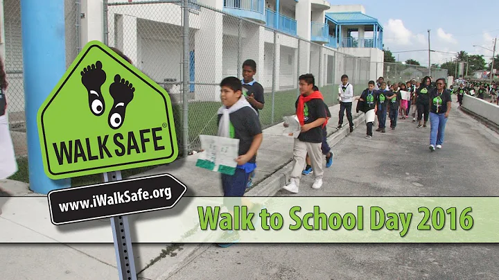 Walk to School Day 2016 | Laura C. Saunders Elemen...