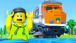 LEGO Train Gym Fail