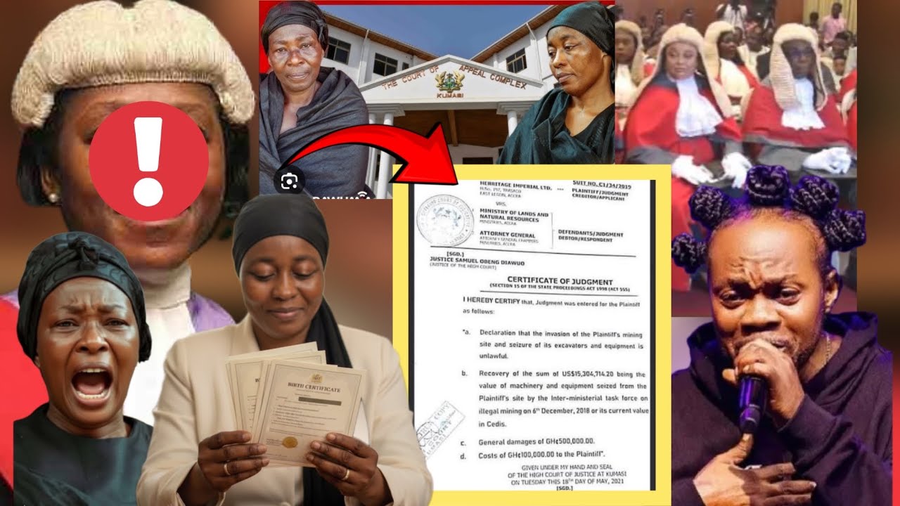 Break;Kumasi High Court Allege Rejects Akosua Serwaa Marriage Certificate B’cus It’s Fak£,Team Legal