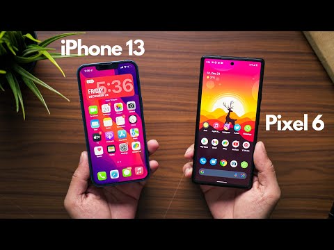 Google Pixel 6 vs iPhone 13