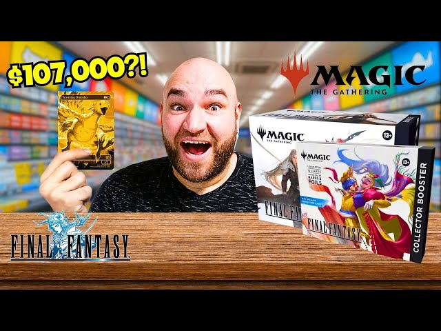 Searching for the Ultra-Rare $100K Golden Chocobo! MTG Final Fantasy - YouTube Searching for the Ultra-Rare $100K Golden Chocobo! MTG Final Fantasy - YouTube