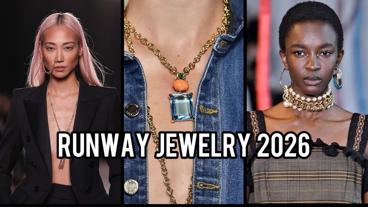 Top Jewelry Trends 2026 Spring/Summer Runway💎Must-See LuxuryPieces || #Spring 2026 #Jewellery Trends