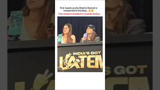India's got latent 2 first guest Alia bhatt 🔥❣️#aliabhatt#shortsfeed #samayraina #indiasgotlatent