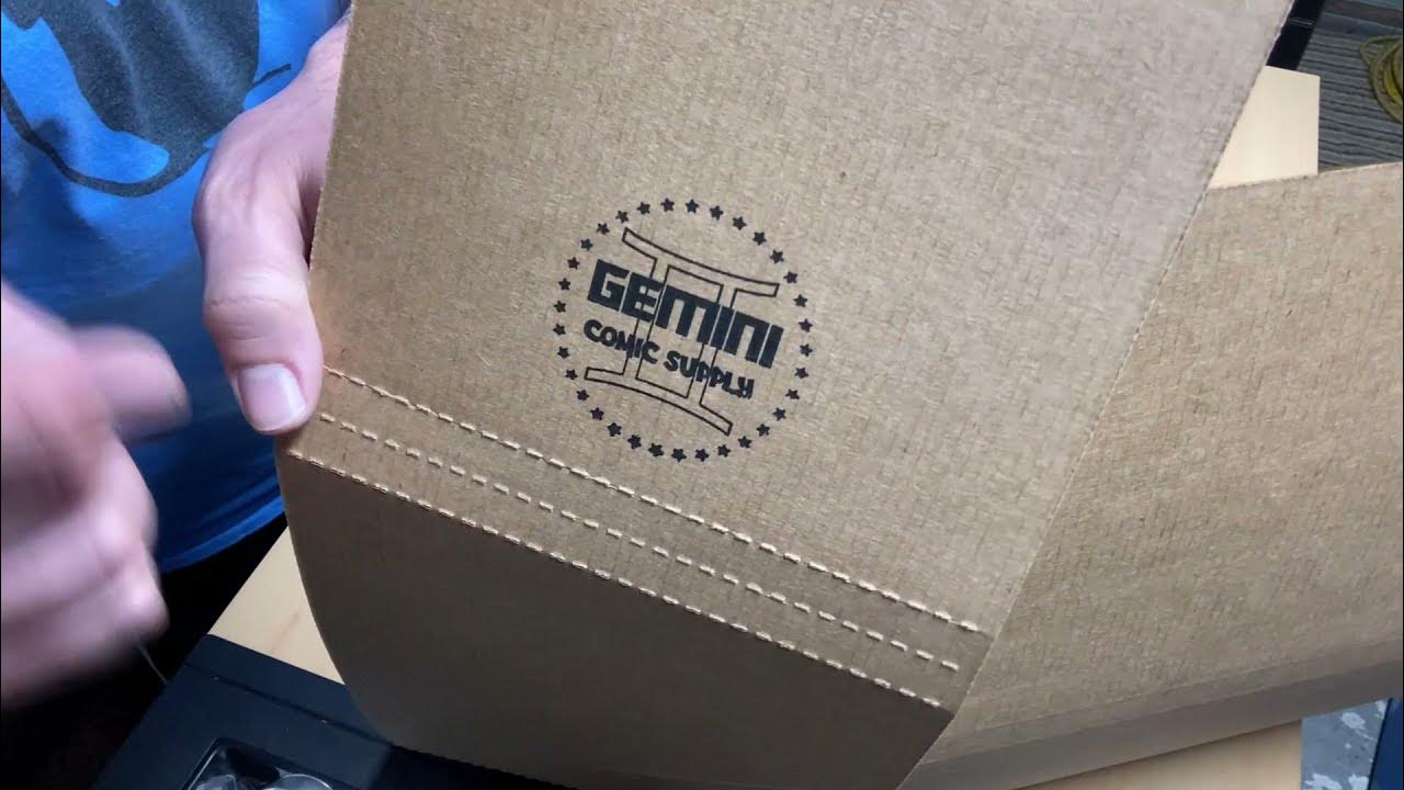 How to Fold GEMINI Comic Book Mailer YouTube
